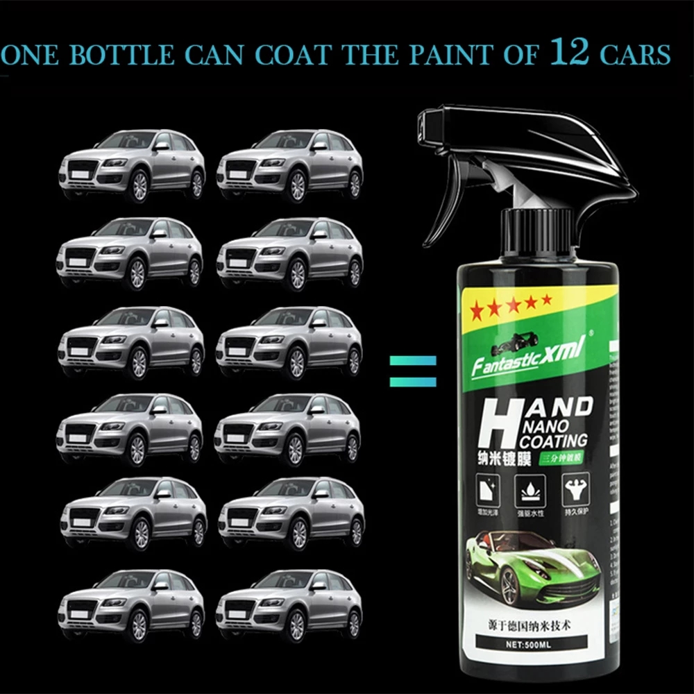 Revestimiento Nano cerámico pa - Car Wax Ceramic Coating reseña y precio
