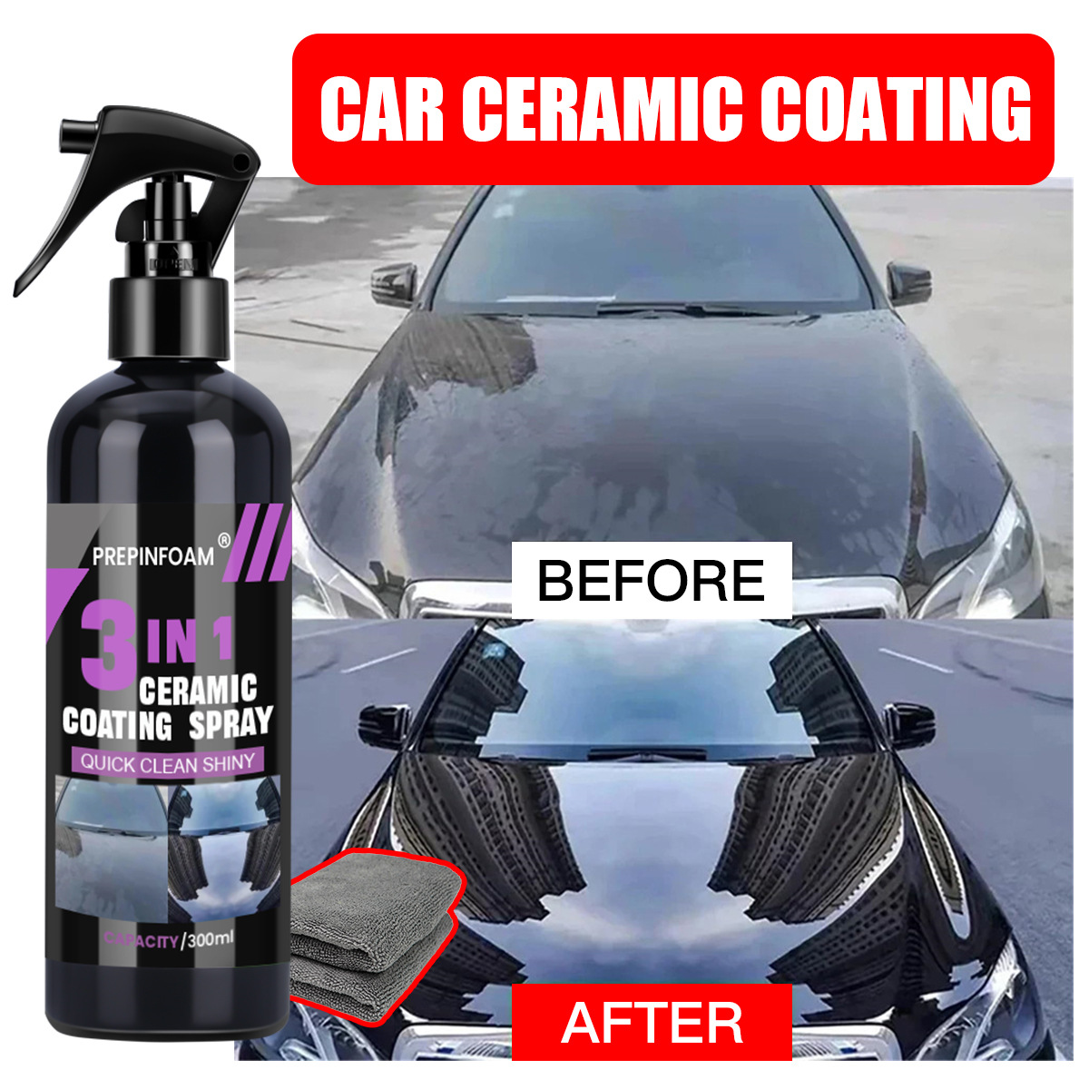 Spray Limpiador Rápido para Co - Car Wax Ceramic Coating reseña y precio
